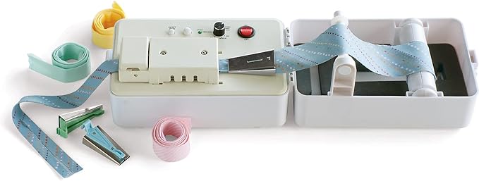 Simplicity 3881925US Sewing and Quilting Bias Tape Maker Tool with 6 Different-Sized Tips, Multicolor, 9pcs