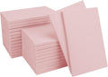25 Pcs 4"x6" Rubber Linoleum Stamp Carving Blocks for Printmaking, Linocut Artists, Crafts - Light Pink by KUKLIPJIM