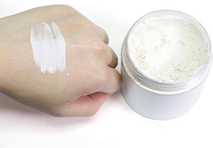 Pearl Sliver White Mica Powder for Epoxy Resin 3.5 oz /100g Powdered Pigment for Soap Colorant Bath Bomb Dye, Cosmetic Grade for Lip Gloss, Acrylic Nails Polish, Craft Projects