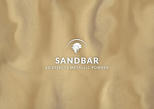 Spartan Epoxies Metallic Pigment Powder for Epoxy - 30 Unique Colors, 4oz for 1 Gallon and 12oz for 3 Gallons of Clear Epoxy, Made in The USA (Sandbar, 4oz (45 Grams))