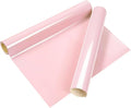VINYL FROG Heat Transfer Vinyl Roll HTV Vinyl - 12" x5ft Pastel Pink Iron on Vinyl for T-Shirts, Heat Press Vinyl for DIY Craft Designs (Pastel Pink)