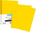 8.5 x 11" Sun Yellow Color Paper Smooth, for School, Office & Home Supplies, Holiday Crafting, Arts & Crafts | Acid & Lignin Free | Regular 20lb Paper - 100 Sheets