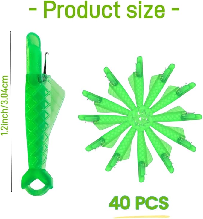 40Pcs Fish Mouth Sewing Machine Needle Threader,2025 New Upgraded Automatic Sewing Needle Threader,Fish Type Needle Threader,Quick Sewing Machine Loop Easy Selfthread Needle Threaders Tool