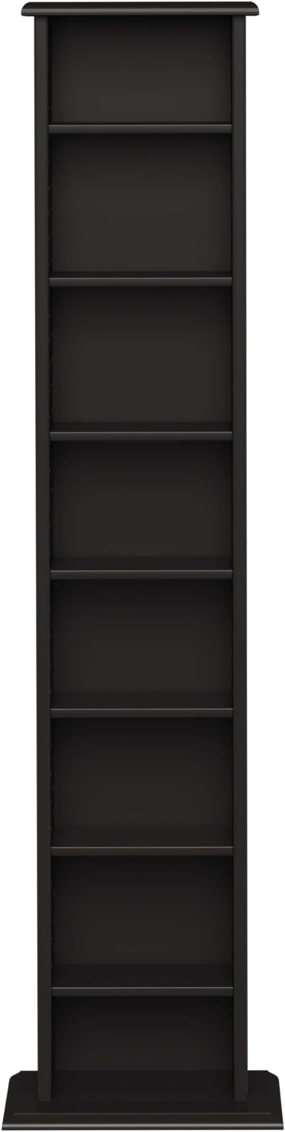 Prepac Narrow Cabinet Media Storage, 13" Wide, Black
