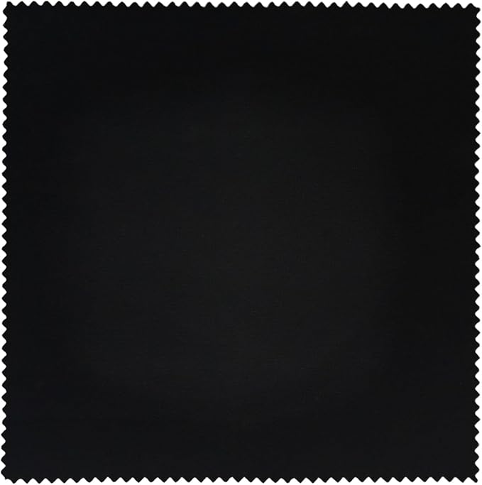 iNee Embroidery Fabric Squares Cotton, 10 Squares of 10 x 10-inch, Black