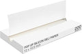 Precut POP UP Deli Paper Sheet Pack of 200, Interfolded Heavy Paper for Food Wrap and Serving (12" x 10-1/2", White）