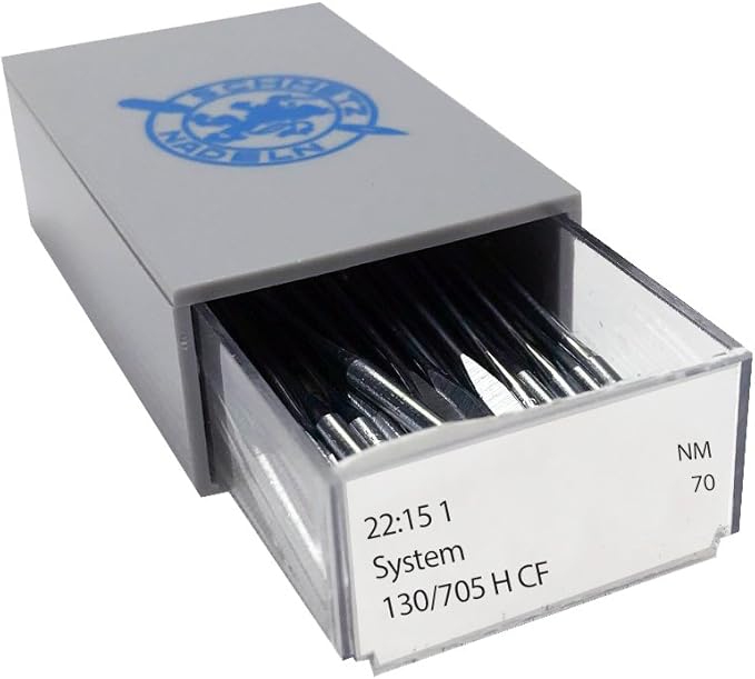 SCHMETZ Chrome Universal Household Sewing Machine Needles, Size 70/10, Bulk