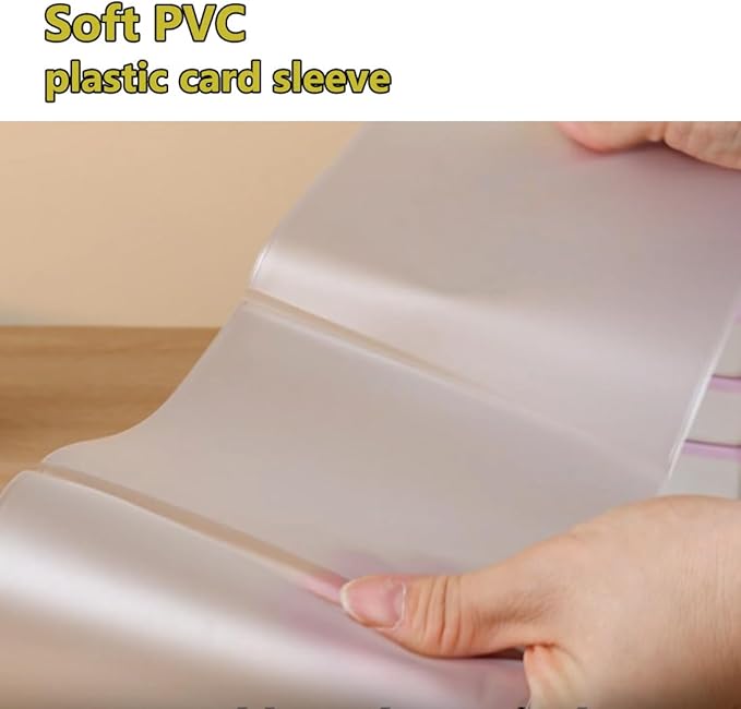 aoG Mahjong Card Holder for Mah Jongg Hands and Rules, Non Glare, PVC Plastic, Soft, Durable, 2025 (Standard 4 pcs)