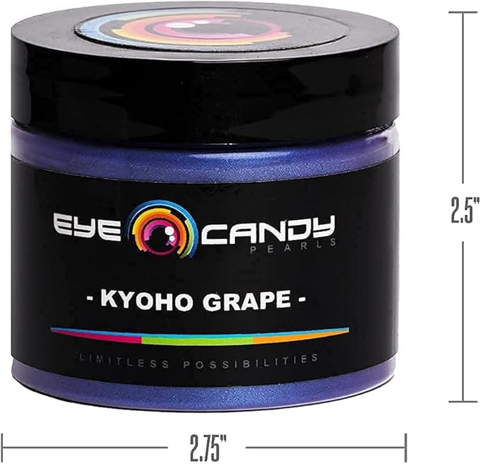 Eye Candy Premium Mica Powder Pigment “Kyoho Grape” (50g) Multipurpose DIY Arts and Crafts Additive | Woodworking, Epoxy, Resin, Paint, Soap, Bath Bombs, Nail Polish, Lip Balm (Kyoho Grape, 50G)