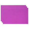 PATIKIL 8x12 Inch Anodized Aluminum Sheet Metal, 3Pcs Laser Plates Engraving Blanks 0.5MM Thin Rectangle for Crafting DIY House Laser Engraving, Purple