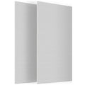 2Pack 6061 T651 Aluminum Sheet Metal 6" x 12" x 1/16"(0.06”) Flat Plain Thin Aluminum Plate Covered with Protective Film, 1.5mm Heat Treatable Rectangle Aluminum Metal Plate for Crafting, lndustry