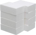 Crafare 8 Pack Craft Foam Blocks 8X4X2 Inch Polystyrene Brick Rectangle for Arts,School Modeling Projects Sculptures,Floral Arrangements,Party Table Centerpieces