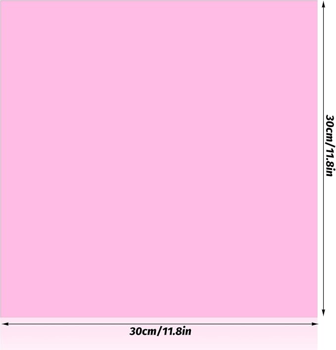 Lystaii 9pcs Lighting Gel Filter 11.8 x 11.8 Inches Gel Light Filter Color Correction Colored Overlays Transparent Color Filters Film Plastic Sheets for Film, Video, Photo, Stage Studio (Pink)