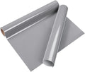 VINYL FROG Heat Transfer Vinyl Roll HTV Vinyl - 12" x5ft Grey Iron on Vinyl for T-Shirts, Heat Press Vinyl for DIY Craft Designs (Grey)