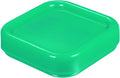 HARFINGTON Magnetic Pin Cushion Square Plastic Magnetic Sewing Pin Holder Storage Case Needle Cushion Tool for Sewing Projects, Green