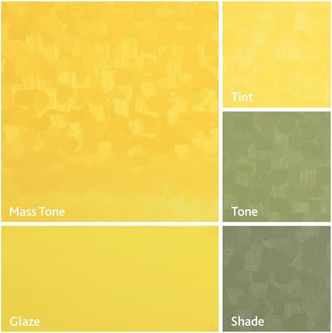 Tusc & Pine Artist Oil Paint - Luminous Yellow, 150 ml, Non-Yellowing, Rich & Creamy Consistency, Maximum Pigment Load, Small Batch Milled Oil Paints Made in the USA for Professional Artists