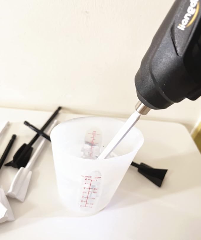 Epoxy Mixer Attachment for Drill Reusable Paint Mixer for Drill Resin Mixer Paint Stirrers Drill mixer Drill Attachment For Resin Molds Mixing (18)