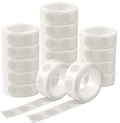 UPINS 800 Pcs Point Dots Balloon Glue Removable Adhesive Point Tape, 8 Rolls Double Sided Dots Stickers for Craft Wedding Decoration
