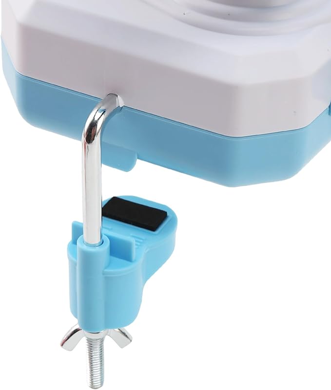 Zjyufy Yarn Winder Electric Yarn Ball Winder for Crocheting, 10oz Large Automatic Yarn Spinner Yarn Cake Winder with Stepless Speed Strong Tension, Blue