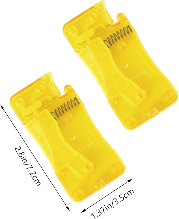 Automatic Needle Threader, 10 PCS Simple Needle Threaders Sewing Tool, Quick Self Threading Needles Plastic Sewing Machine Threader for Hand Stitching Embroidery Floss, Fits Most of Needles