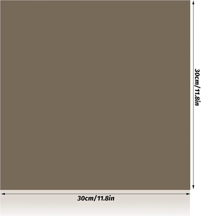 Lystaii 9pcs Lighting Gel Filter 11.8 x 11.8 Inches Gel Light Filter Color Correction Colored Overlays Transparent Color Filters Film Plastic Sheets for Film, Video, Photo, Stage Studio (Tea Black)