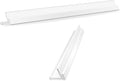 Lightweight Non-Slip Card Holder Stand – Set of 2, 13.4 Inches – Made in Japan for Card Games and TCG, Anti-Skid Base (2 Pack-White)