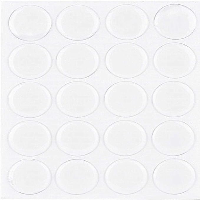 1 Inch Epoxy Stickers Craft Bottle Caps Stickers for Hair Bows Pendants Scrapbooks 100 PCS 200PCS (Clear1, Quantity:100)