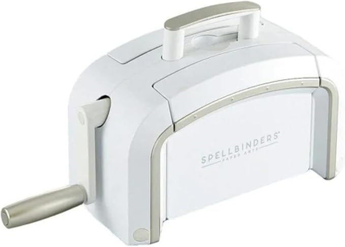 Spellbinders Platinum Die Cutting and Embossing Machine (6 Inch Platform (Machine, Die and Cardstock))
