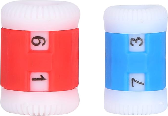 Plastic Knit Counter Knitting Crochet Stitch Marker Row Ring Sewing Tool Craft Accessories Two Color(Two Set)