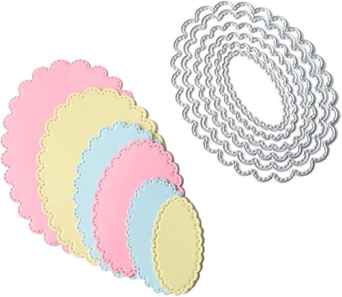 Mvchifay Cutting Dies for Card Making Metal Die-Cuts Scrapbooking Tool Hollow Frame DIY Craft Punch Template Embossing for Paper Album Decor (Sunflower-11.1x14.3cm)