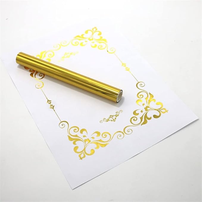 7PCS Toner Reactive Foil Roll,Use with Laminator Laser Printer,Paper Holographic Heat Transfer Crafts Foil Roll for Scrapbooking Crafting Cardstock Hot Stamping Holographic Heat Transfer DIY Crafts