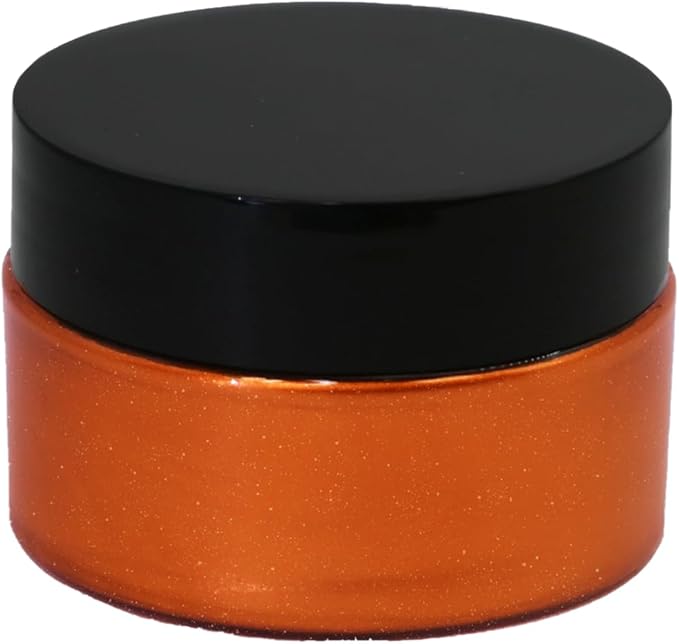 Shimmer Copper Metallic Acrylic Paint Metallic Chalk Paste 1.7oz/50ml, Ideal for Wood/T-Shirts/Glass/Stone, DIY Crafts Projects Glitter Pearlescent Golden Pigment Suitable for Beginners Artists