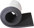 Closed Cell Neoprene Foam Rubber Sheet with Adhesive - 60 x 8 x 1/2 Inch Multi-Function Insulation, Soundproofing, and Weatherproof Foam Padding Easy Cut DIY,Black