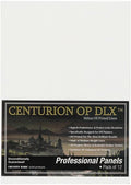 Centurion Deluxe Professional Oil Primed Linen Canvas Panels - 6x8-12 Pack of Linen Canvases for Painting, Artwork and More