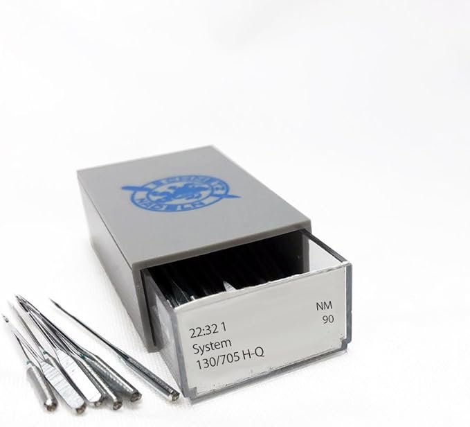 SCHMETZ Chrome Quilting Household Sewing Machine Needles, Size 90/14, Bulk
