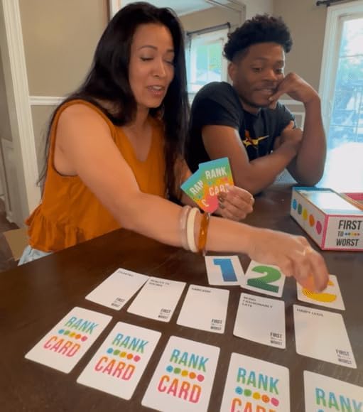 Party Game - The Card Game About How Your Friends and Family Rank Things for Kids, Teens, Adults, Families & Fun Parties with Polarizing Priorities