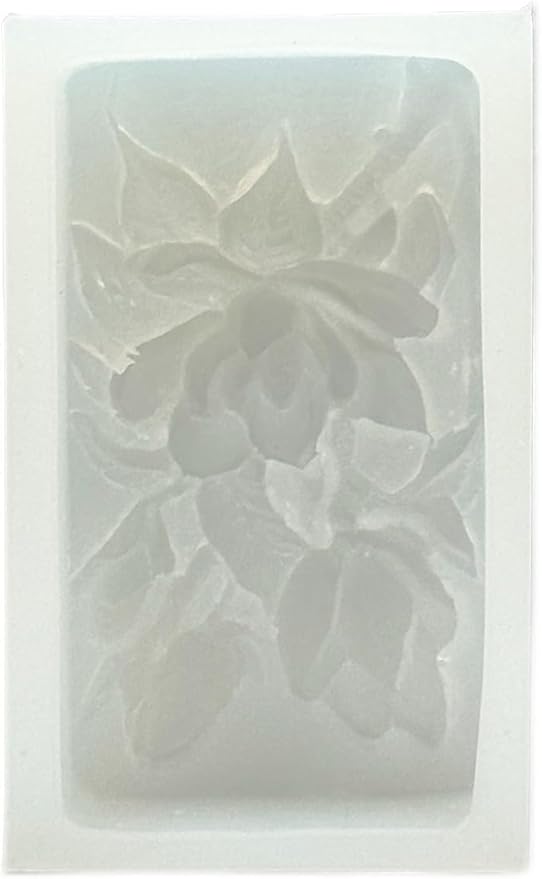 Magnolia Silicone Mold for SOAP Making, Candle, Resin and Other Crafts Flower