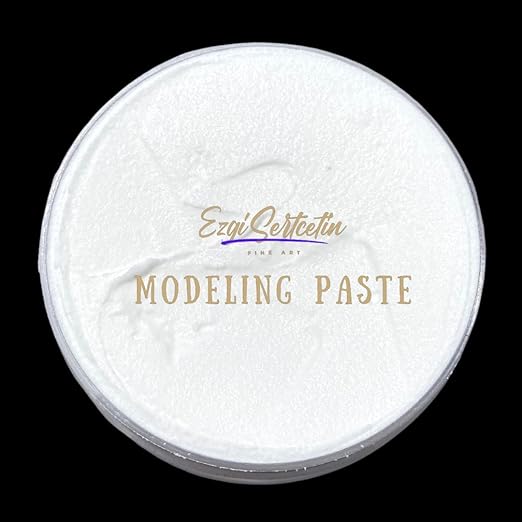 Premium Modeling Paste | Molding Paste | 8 oz | Lightweight Product | Ideal for Artwork and DIY | Perfect Density | by Ezgi Sertcetin