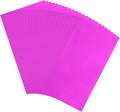 MECCANIXITY 50 Sheets Heat Reactive Foil, 20x29cm Plum Foil Transfer Sheets Toner Reactive Foil Transfer Foil Sheets Hot Foil Stamping Paper for Crafts DIY Cardmaking Album Decoration