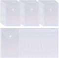 50 Packs Clear Stamp Die Storage Pockets Plastic Seal Bags Storage Case for Cutting Dies Stencil Album Stamp Crafts for DIY Scrapbooking Paper Card Craft Cutting Dies for Card Making