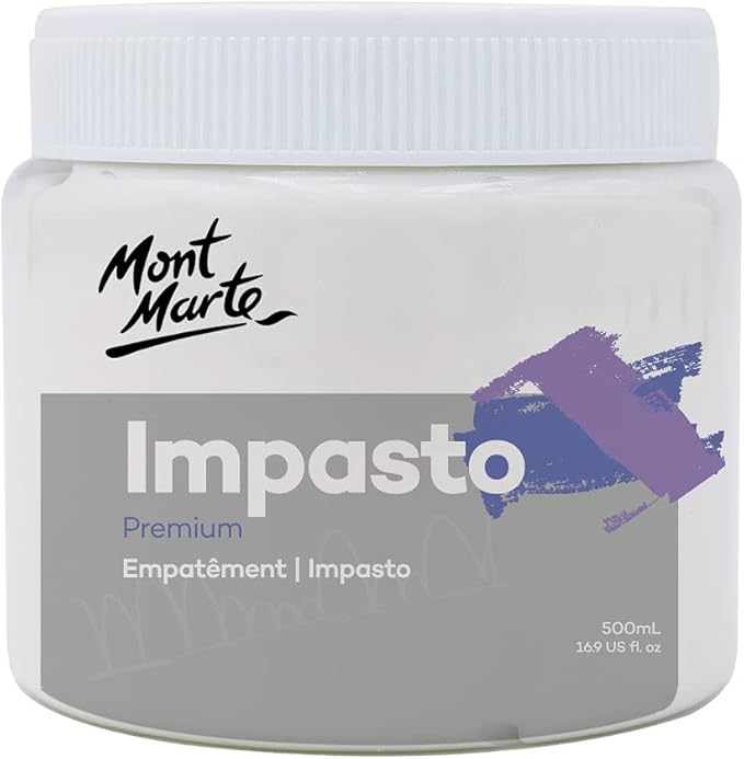 Mont Marte Impasto Acrylic Medium 500ml (17oz)