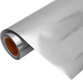 3 Yard x 20" Wide Roll Threadart Metallic Silver Heat Transfer Vinyl Film | Compatible with Venture Explore and Maker, Silhouette Cameo, & Large Format Cutters