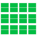 Laser Engraving Blank Green ABS Double Color Plastic Sheet, 11.8x6.49x0.05 inch Materials Double Color Plastic Sheet for Interior Signs, Badges (Green)