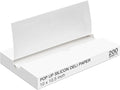 Precut POP UP Deli Paper Sheet Pack of 200, Interfolded Heavy Paper for Food Wrap and Serving (10" x 10-1/2", White）