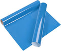 VINYL FROG Heat Transfer Vinyl Roll HTV Vinyl - 12" x5ft Blue Iron on Vinyl for T-Shirts, Heat Press Vinyl for DIY Craft Designs (Blue)