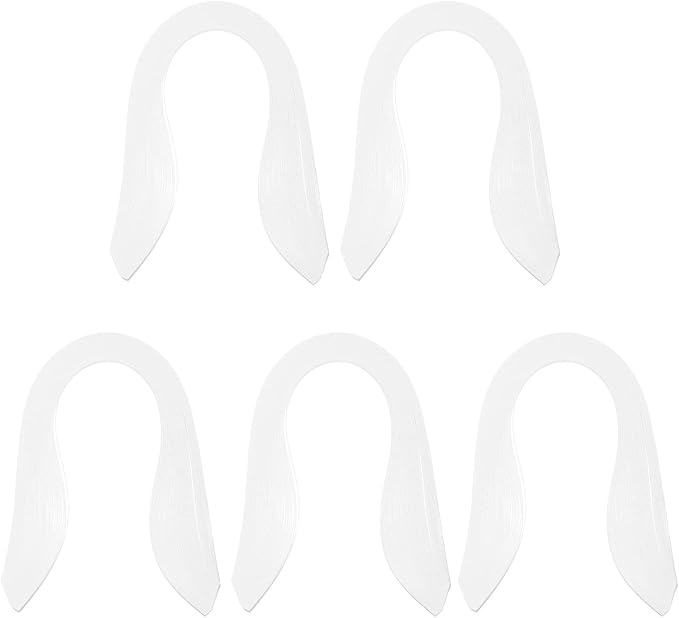 PATIKIL Quilling Strips Paper 600pcs 5mm 39cm Origami Paper Quilling Kits for Art DIY Hand Craft Christmas, White
