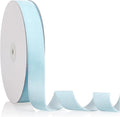 1" X 20 Yards Baby Blue Velvet Ribbon for Christmas Tree Wreath Decoration Handmade Crafts Ornaments Gift Wrapping & Bow Making