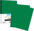 8.5 x 11" Green Color Paper Smooth, for School, Office & Home Supplies, Holiday Crafting, Arts & Crafts | Acid & Lignin Free | Regular 20lb Paper - 100 Sheets
