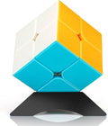 2x2 Stickerless Speed Cube Magic Puzzle Cube for Kids & Adults | Smooth Brain Teaser Toy