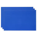 PATIKIL 8x12 Inch Anodized Aluminum Sheet Metal, 3Pcs Laser Plates Engraving Blanks 0.5MM Thin Rectangle for Crafting DIY House Laser Engraving, Blue